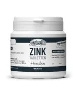Zinktabletten voor honden van Aniculis ✔️ Voor de opbouw van een vitale vacht en huid ✔️ Hoge dosering Zink en Vitamine C en E ✔️ Bij de rui en jeuk van je hond ➤ Bestel direct op www.aniculis.nl