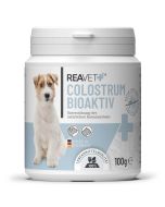 Versterk het immuunsysteem van je hond of kat met ReavET Colostrum Bioactief ✔️ 100% natuurlijk ✔️ Rijk aan antistoffen ➤ Bestel vandaag op www.reavet.nl