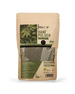 Biologisch henneppoeder voor Honden - ➤ www.reavet.nl