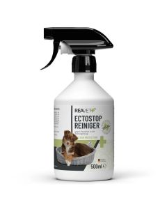 EctoStop Reiniger für Hunden, Katzen und andere Haustiere ✔️ Gegen Flöhe und Milben ✔️ Schutz & Hygiene für dein Zuhause ✔️ Bestelle jetzt direkt im Hoezo-Kado Shop