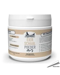 Eierschaalpoeder voor honden en katten ✔️ Rijke, natuurlijke bron van calcium ✔️ Ondersteunt botten en gebit ✔️ 100% natuurlijk en puur ➤ Online kopen op www.reavet.nl