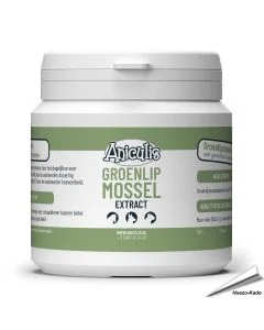 Aniculis Groenlipmossel Extract, poeder voor honden, katten en paarden 100 gram