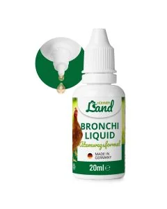 Bronchi Liquid voor vrije luchtwegen bij kippenverkoudheid en loopneuzen ✔️ Met essentiële oliën - 100% natuurlijk ✔️ Makkelijk toe te dienen ➤ Bestel online op www.reavet.nl