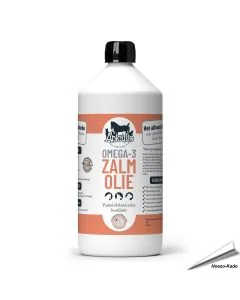 Omega-3 Zalmolie van Aniculis voor Honden, Katten & Paarden (1 Liter)