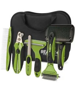 Vachtverzorgingset voor honden en katten