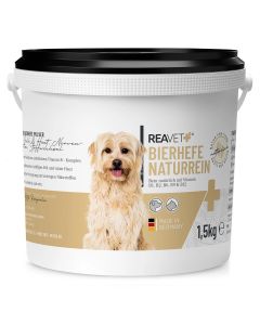 ReaVET Biergist poeder voor honden, katten & paarden (1500g)