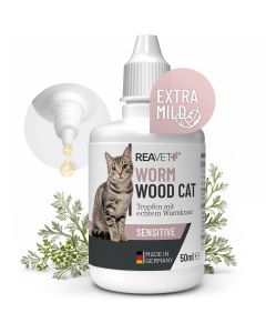 Kruidenformule voor katten met alsem, 50 ml