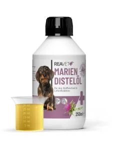 ReaVET Mariadistelolie voor Honden & Paarden (250ml)