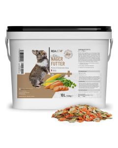ReaVET Natuurlijk voer voor Konijnen, Cavia's, Chinchilla's en Hamsters (4.5 kg)