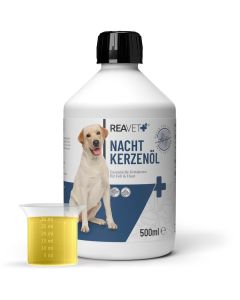 ReaVET Teunisbloemolie voor Honden & Katten (500ml)
