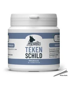 Tekenschild voor honden van Aniculis ✔️ Tegen teken, vlooien en mijten ✔️ Voor honden van alle leeftijden ✔️ 100% natuurlijk ✔️ Bestel direct on www.aniculis.nl