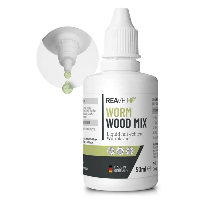 ReaVET Wormwood Mix vloeibaar voor Honden en Katten (50ml)