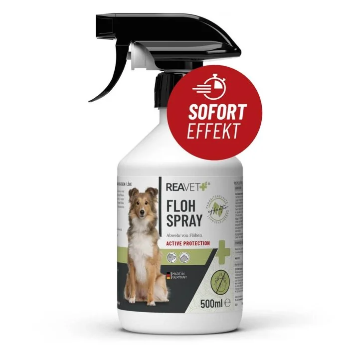 ReaVET Vlooien Spray voor honden en katten (500ml)