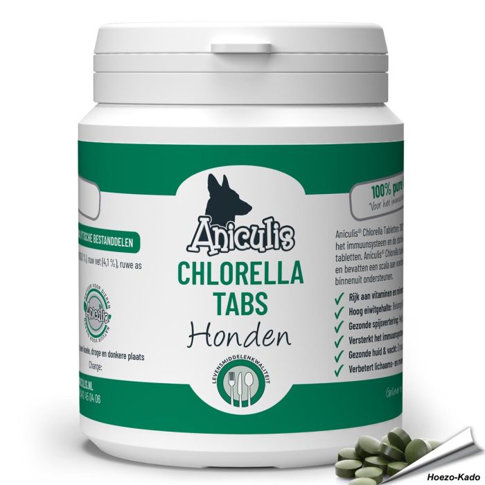 Aniculis Chlorella voor honden - Voor het immuunsysteem & de stofwisseling van je hond