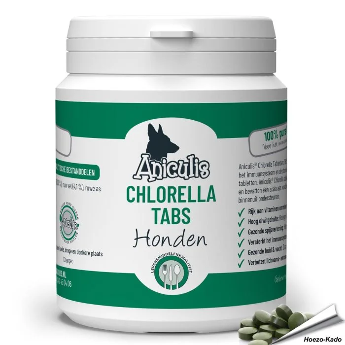 Aniculis Chlorella voor honden - Voor het immuunsysteem & de stofwisseling van je hond