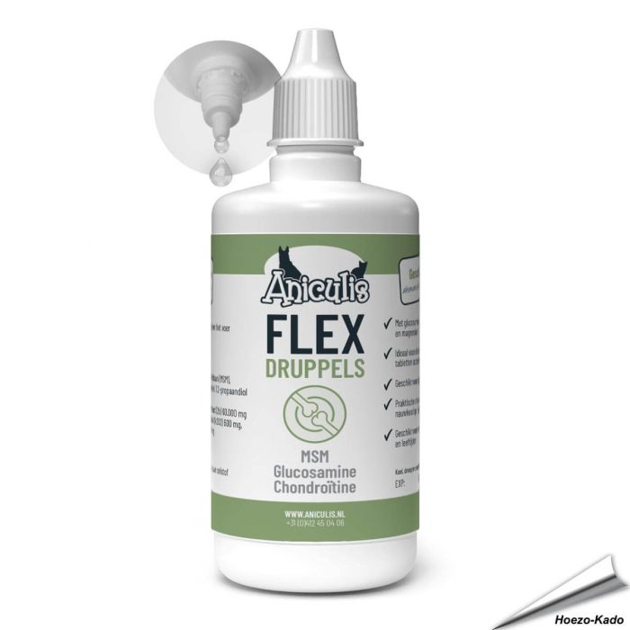 Vloeibaar MSM met glucosamine  ✔️ Voor honden en katten  ✔️ Voor gewrichten en mobiliteit ✔️ Glucosamine en chondroïtine  ✔️ Bestel in de Aniculis Shop