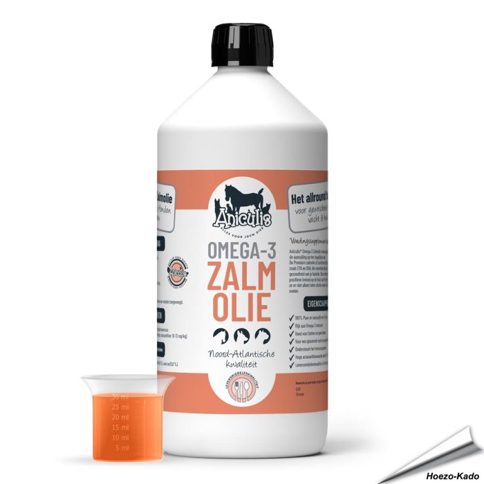 Zalmolie geschikt voor honden en katten ✔️ 100% puur en natuurlijk ✔️ Bijzonder rijk aan omega-3 vetzuren ✔️ Ondersteunt een normale gewrichts- en hartfunctie ➤ Bestel nu op www.reavet.nl