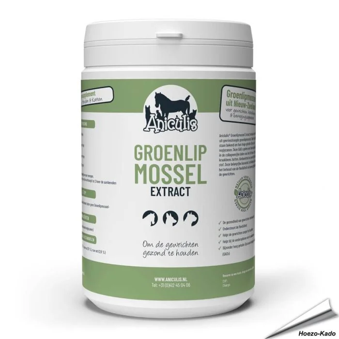 Aniculis Groenlipmossel Extract - Om de gewrichten gezond te houden