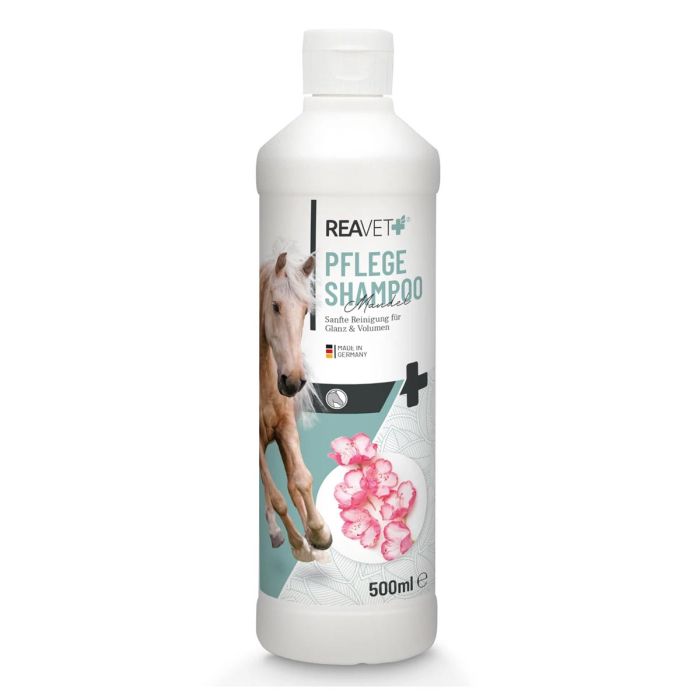 Amandel Shampoo voor paarden | Milde verzorging voor een glanzende vacht | ReaVET