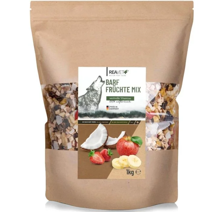 ReaVET BARF Vruchten Mix voor Honden (1000g)