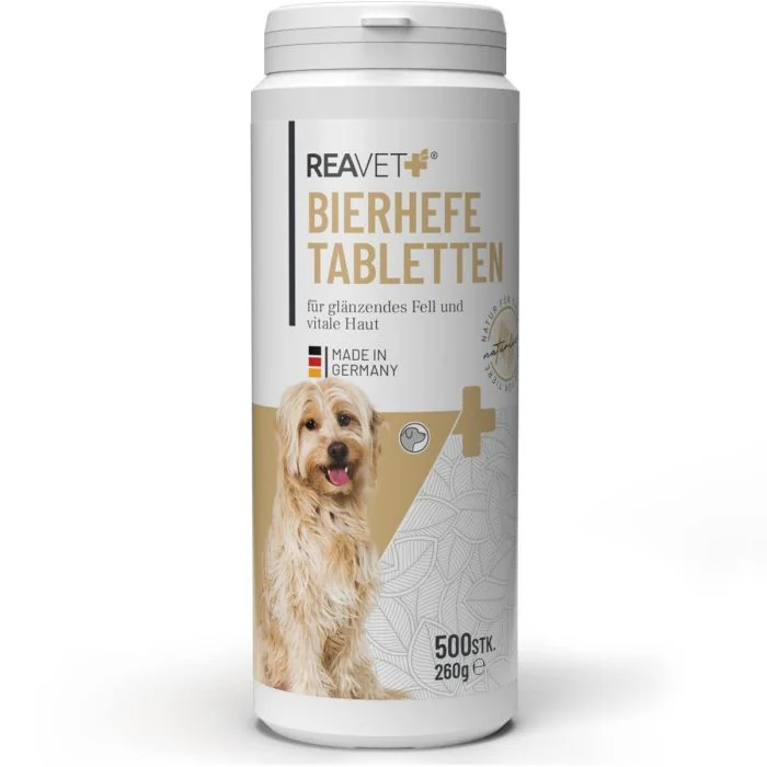 ReaVET Biergist tabletten voor Honden (500 stuks)