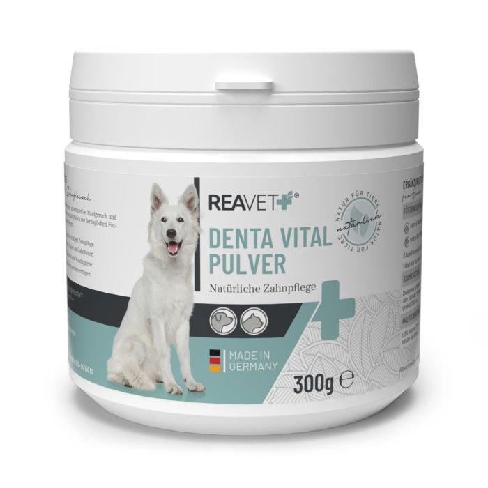 ReaVet Denta Vitaal Poeder voor Honden en Katten (300g)