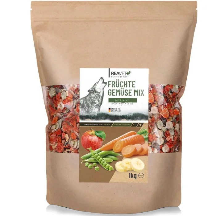 Fruit & Groente Mix voor Honden (1kg) | Aniculis onlineshop