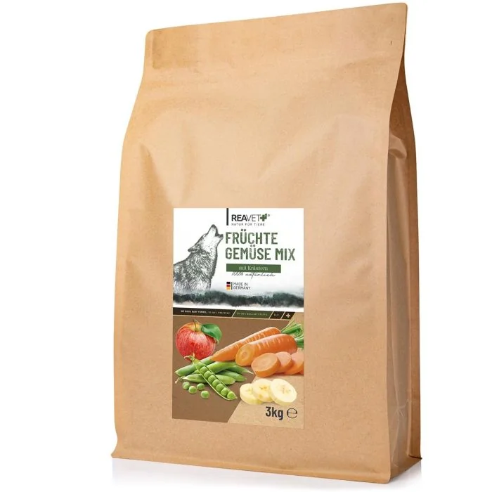 ReaVET Fruit Groente Mix voor Honden (3 kg)