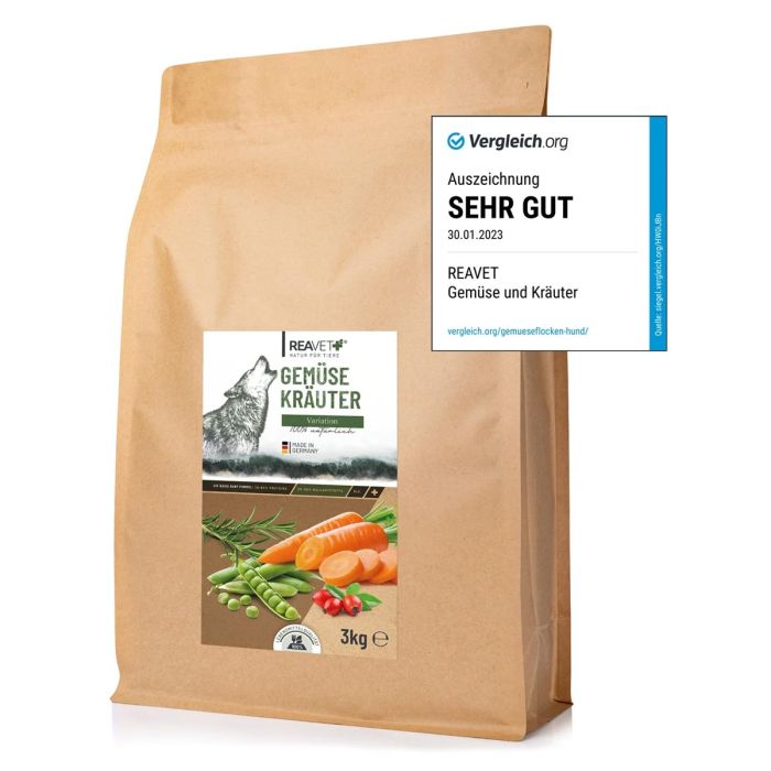 ReaVET Groenten en Kruiden variatie voor Honden