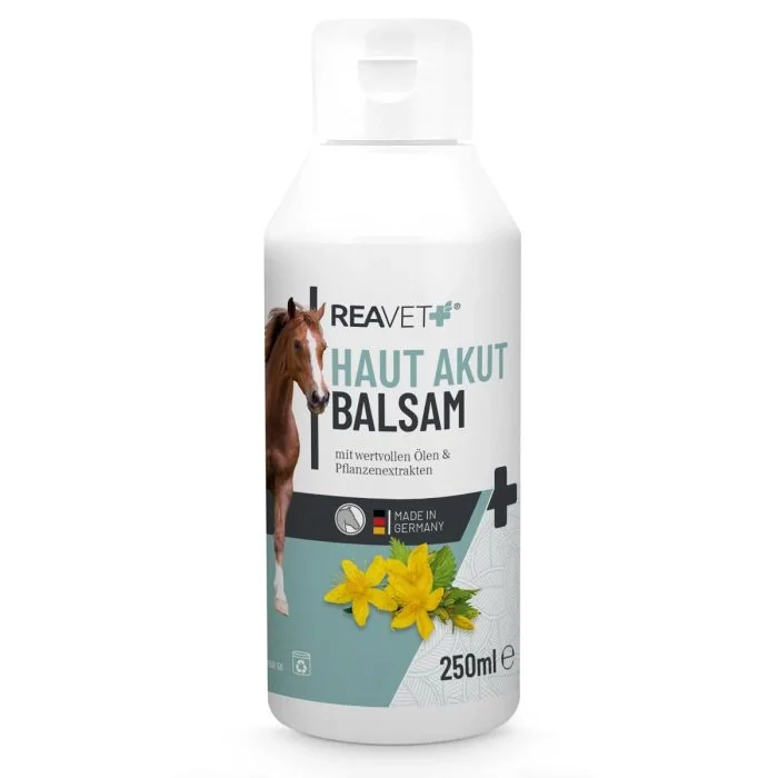 ReaVET Huid Acuut Balsem voor Paarden (250ml)