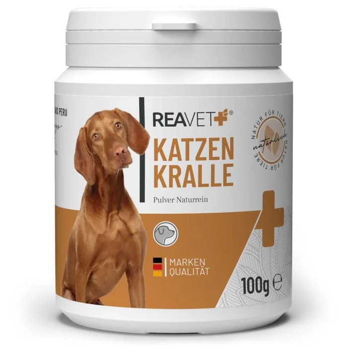 ReaVET Kattenklauwpoeder voor Honden (100g)