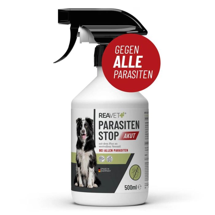 ReaVET Parasiet Stop Acuut voor honden (500ml)