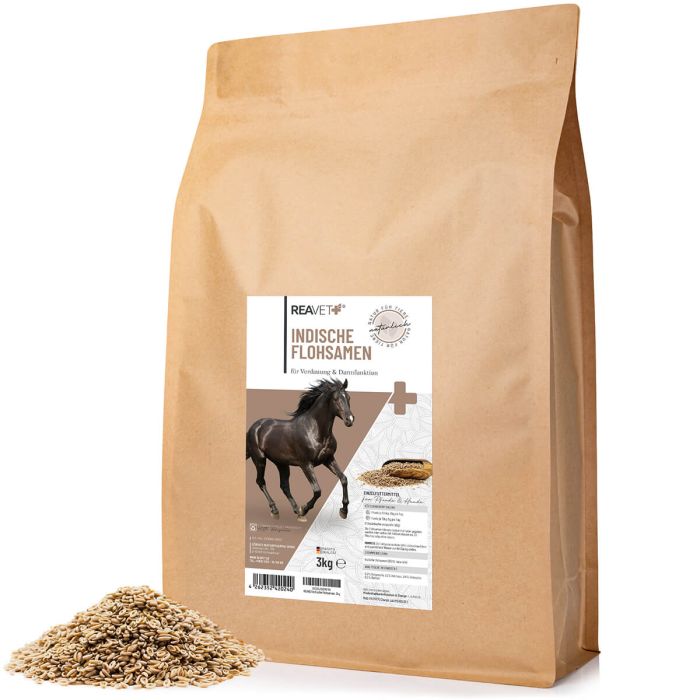 Koop Psyllium (vlozaad) voor dieren online ✔️ Voor maag & darmen ✔️ Ondersteunt de spijsvertering ✔️ Snel geleverd vanuit Nederland ➤ ReaVET