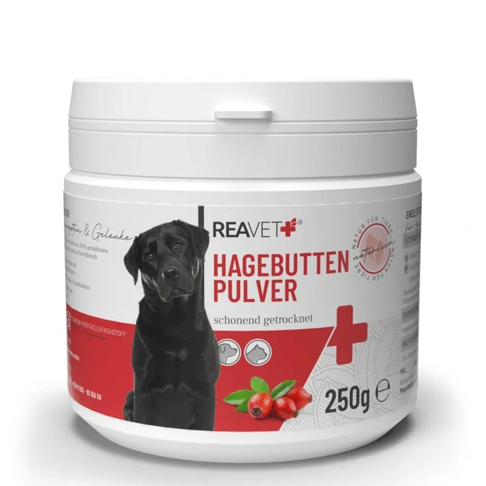 ReaVET Rozenbottel Poeder voor Honden, Katten en Paarden (250g)