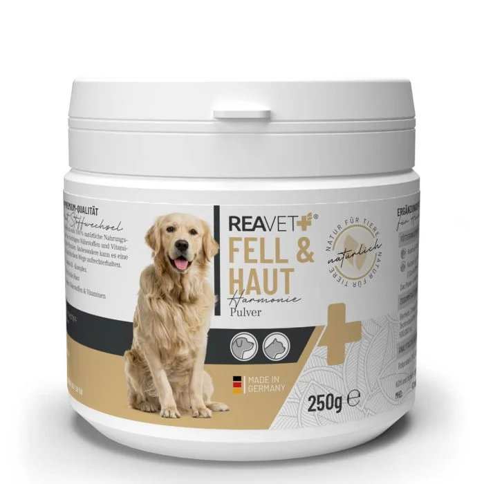 ReaVET Huid & Vacht Harmonie Poeder voor Honden & Katten (250g)