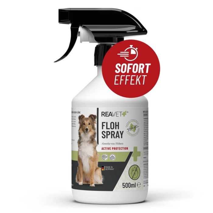 ReaVET Vlooien Spray voor honden en katten (500ml)