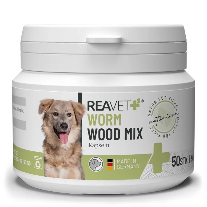 ReaVET Wormwood Mix capsules - Honden (50 stuks)