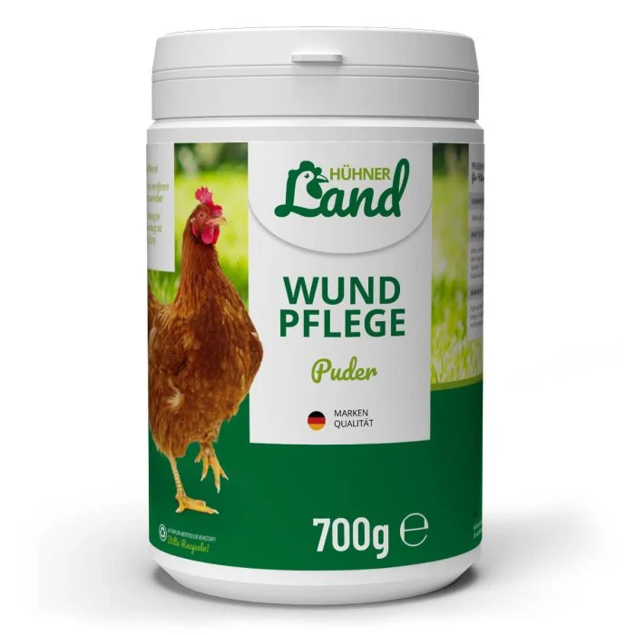HÜHNER Land Wondverzorgingspoeder voor Kippen (700g)
