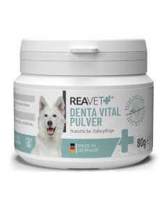 ReaVet Denta Vitaal Poeder voor Honden en Katten (80g)