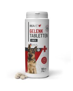 Ontdek de Gewrichtstabletten FORTE met glucosamine voor honden ✔️ Ondersteunt soepele gewrichten, vermindert stijfheid en bevordert mobiliteit ➤ Bestel direct!