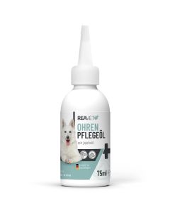 ReaVET Oor Verzorgingsolie voor Honden & Katten (75ml)