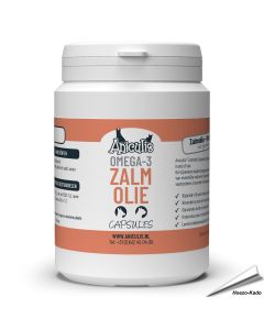 Zalmolie Capsules geschikt voor honden en katten ✔️ Bijzonder rijk aan omega-3 vetzuren ✔️ Ondersteunt een normale gewrichts- en hartfunctie ➤ Bestel nu op www.reavet.nl