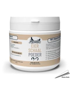 Eierschaalpoeder voor honden en katten ✔️ Rijke, natuurlijke bron van calcium ✔️ Ondersteunt botten en gebit ✔️ 100% natuurlijk en puur ➤ Online kopen op www.reavet.nl
