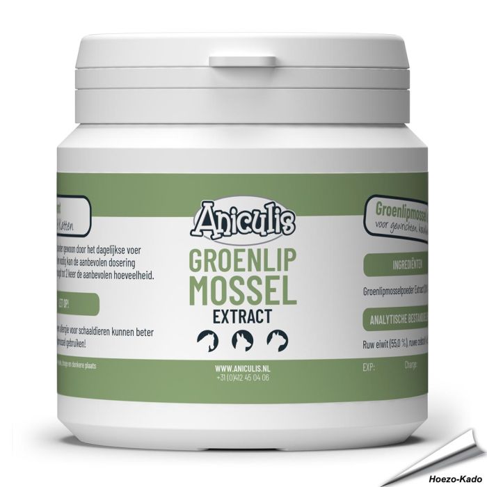 Groenlipmossel Extract voor Honden, Katten & Paarden (100g)