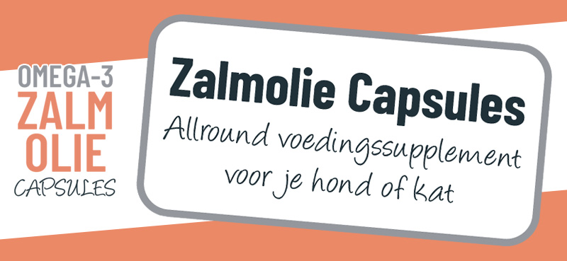 Aniculis Zalmolie Capsules - Allround voedingssupplement voor honden en katten