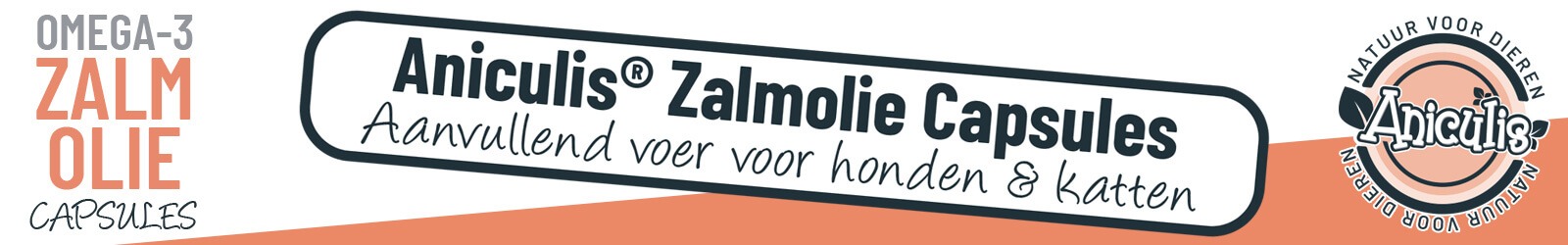 Aniculis Zalmolie capsules - Aanvullend voer voor je hond of kat
