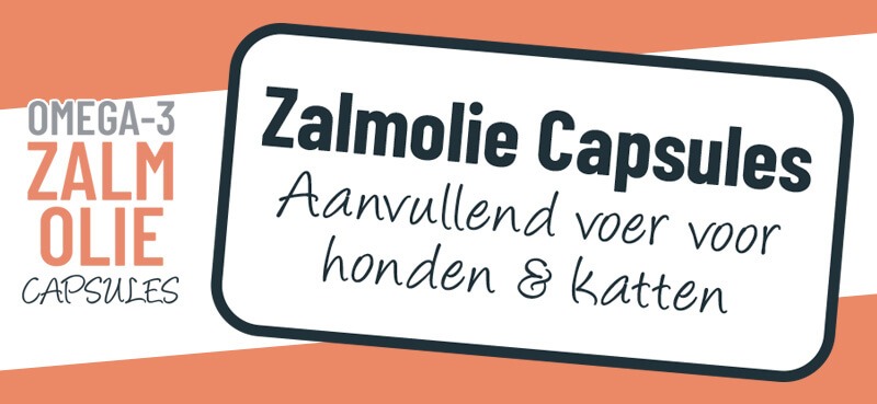 Aniculis Zalmolie capsules - Aanvullend voer voor je hond of kat