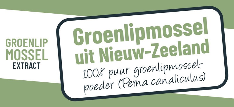 Aniculis Groenlipmossel Extract voor dieren - 100% puur groenlipmossel-poeder uit Nieuw-Zeeland