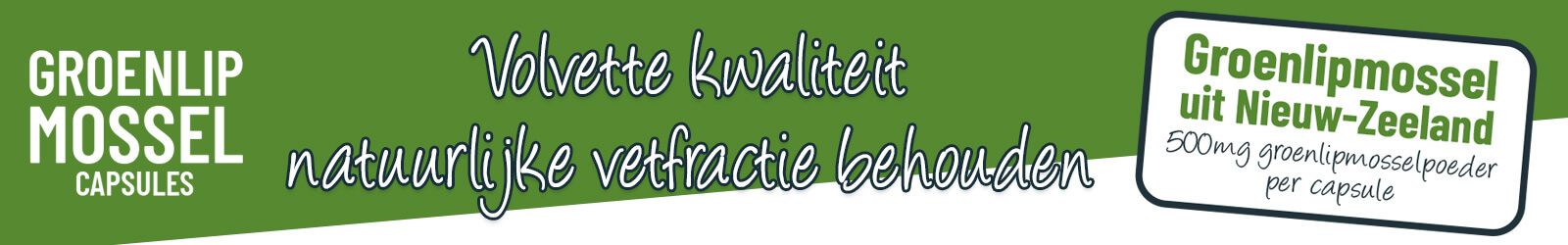 Aniculis Groenlipmossel capsules voor honden - Volvette kwaliteit - Natuurlijke vetfractie behouden Aniculis Groenlipmossel capsules voor honden - Volvette kwaliteit - Natuurlijke vetfractie behouden
